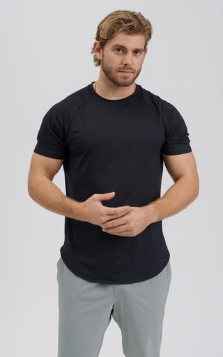 Men's Lux-Tech Shirt in Black