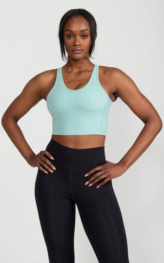 Bliss Tank in Pastel Turquoise