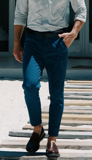 Match Play Pant in Ensign Blue