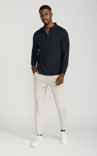 Swift-Tech Quarter Zip Jacket in Black