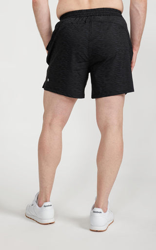 Elevate Running Short (With Liner) - Black