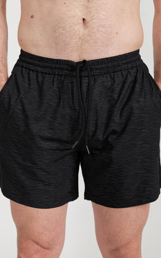 Elevate Running Short (With Liner) - Black