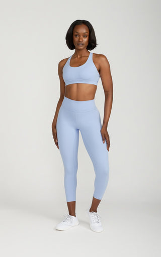 Beyond V2 Sports Bra in Serenity