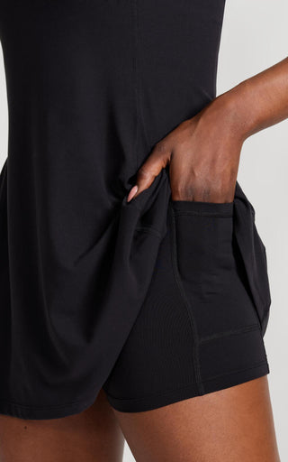 On The Go Dress in Black