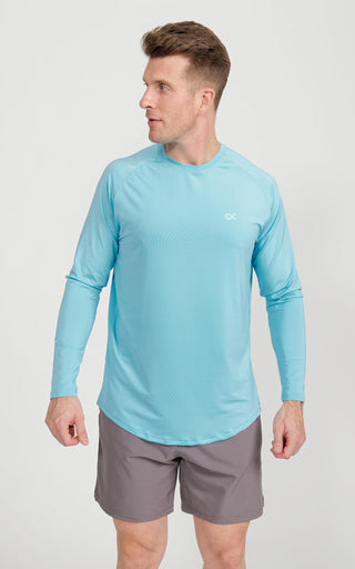Long Sleeve Performance Cooling Shirt UPF 50 in Island Paradise