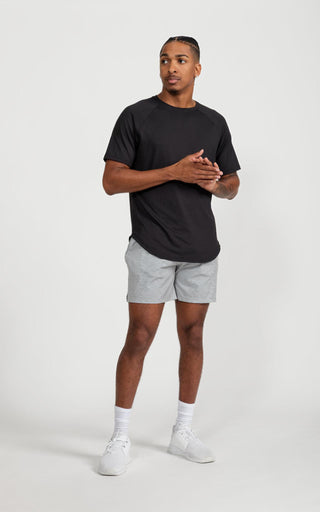 Elevate Running Short (With Liner) - Glacier Gray