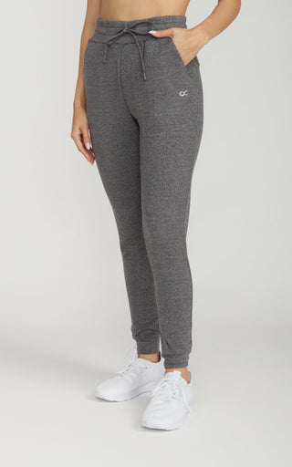 Premium High-Rise Jogger 29" in Charcoal Gray
