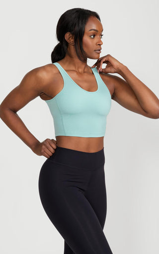 Bliss Tank in Pastel Turquoise