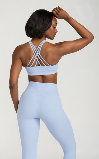 Beyond V2 Sports Bra in Serenity