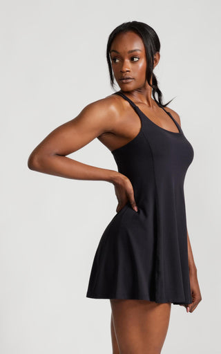 On The Go Dress in Black