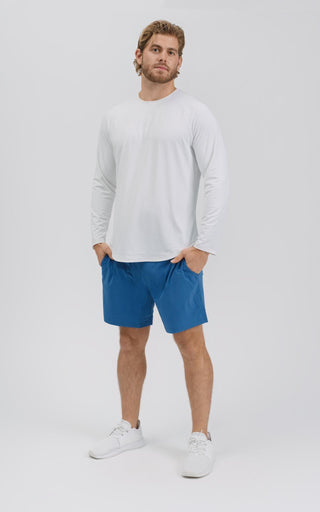 Elevate Running Short (With Liner) - True Navy