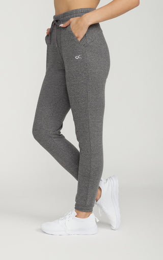 Premium High-Rise Jogger 29" in Charcoal Gray