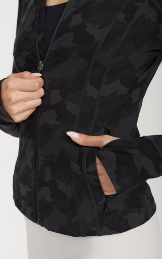 SA Contour Jacket in Black Camo