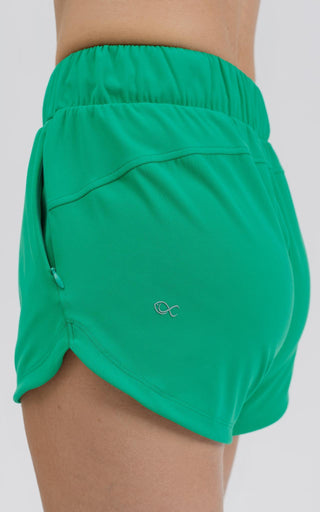 Active Short High-Rise - Mint Green