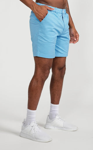 Casual Stretch Short 7” in Blue