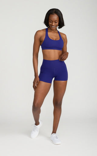 Y-Not Sports Bra in Blueprint