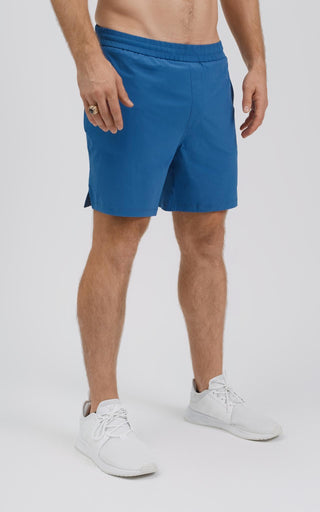 Elevate Running Short (With Liner) - True Navy