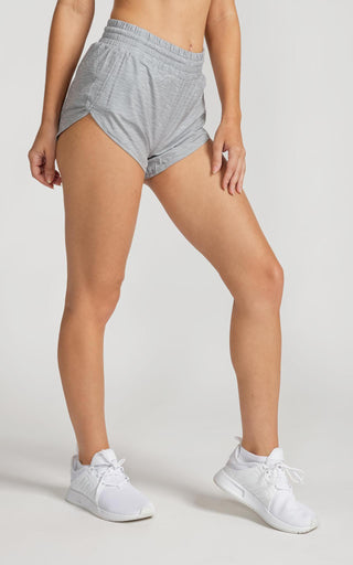 Women's Elevate Short 3" in Glacier Gray