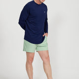 Long Sleeve Performance Cooling Shirt UPF 50 in Navy