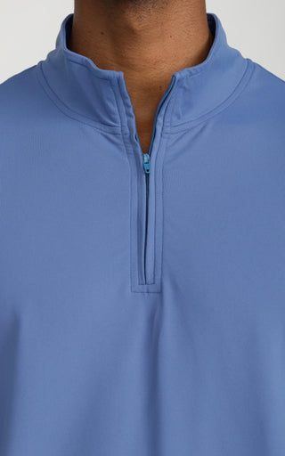 Swift-Tech Quarter Zip Jacket in Bijou Blue