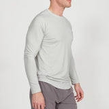 Long Sleeve Performance Cooling Shirt UPF 50 in Glacier Gray