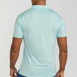 Cool-Tech Polo Classic Design - Pastel Turquoise