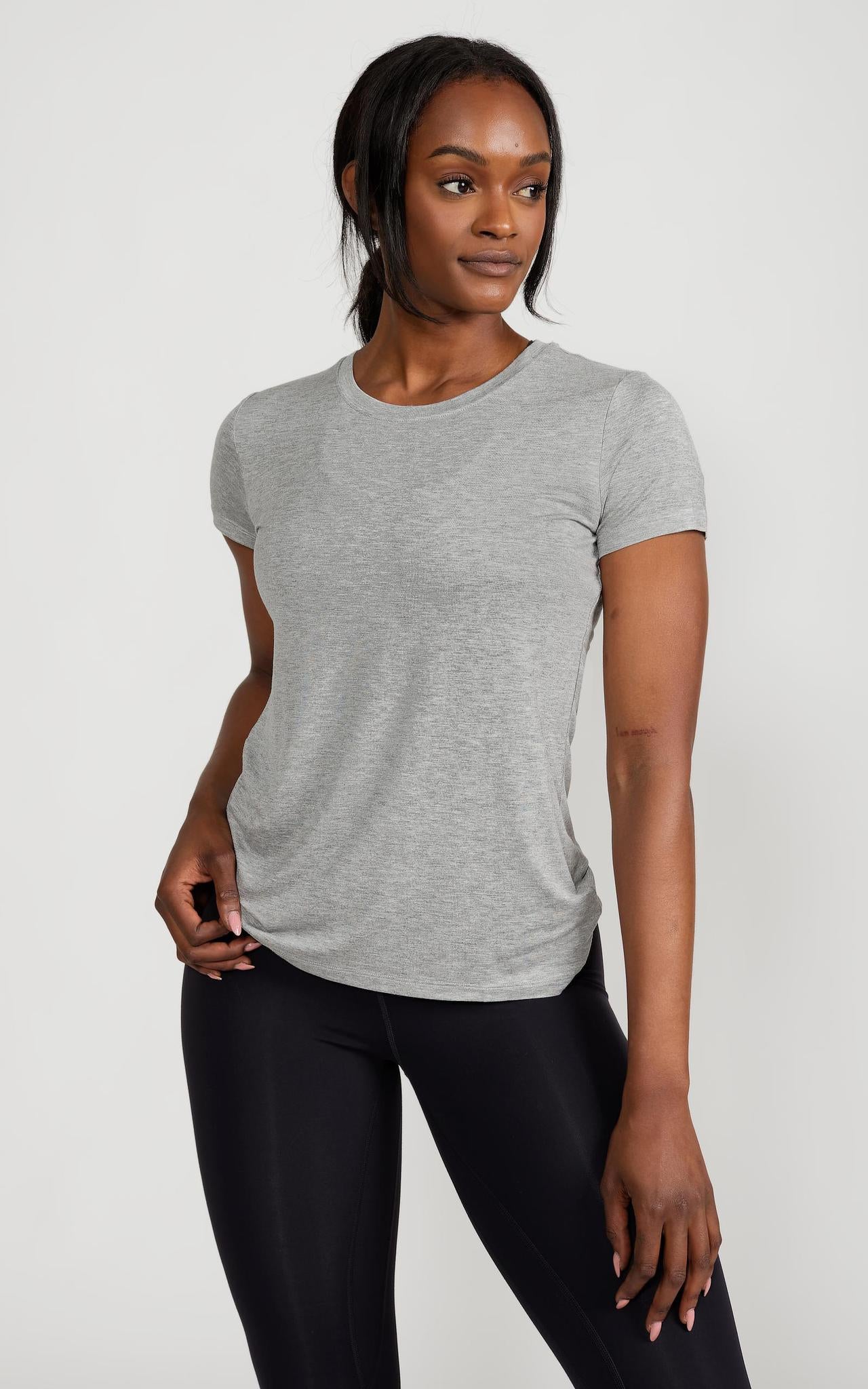 The Perfect Tee in Grey | Women's Tops | Southern Athletica