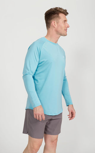 Long Sleeve Performance Cooling Shirt UPF 50 in Island Paradise