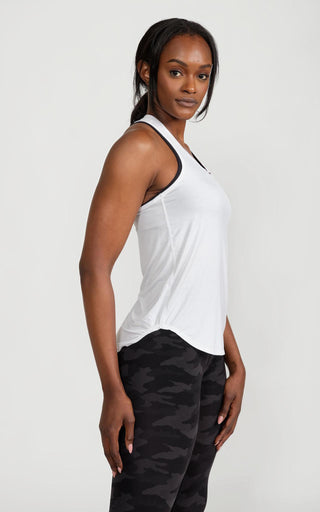 Performance Tank in White