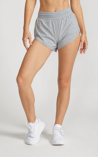 Women's Elevate Short 3" in Glacier Gray