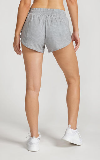 Women's Elevate Short 3" in Glacier Gray