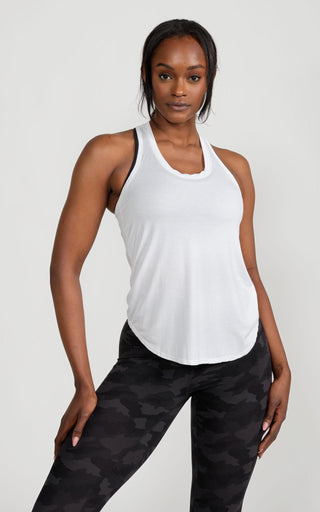 Performance Tank in White