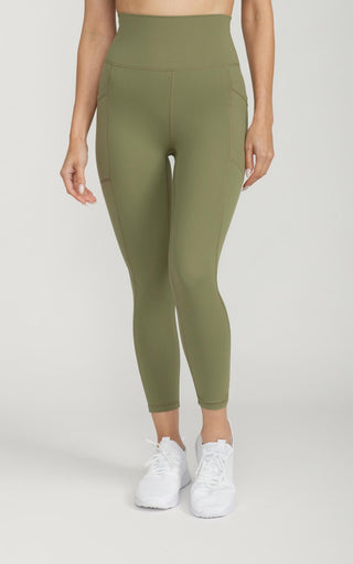 Bliss Legging 23" With Pockets in Capulet Olive