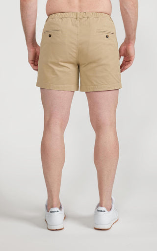 Casual Stretch Short 5” in Khaki