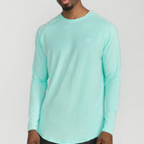 Long Sleeve Performance Cooling Shirt UPF 50 in Beach Glass