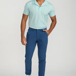 Men's Cooling Performance Golf Polo Shirt Teal
