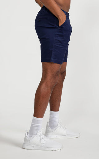 Casual Stretch Short 7” in Navy