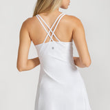 On The Go Dress in White