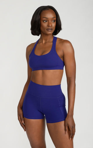 Y-Not Sports Bra in Blueprint