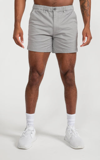 Casual Stretch Short 5” in Grey