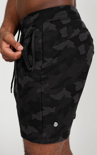 Men's Comfort Short - Black Camo