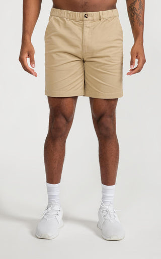 Casual Stretch Short 7” in Khaki