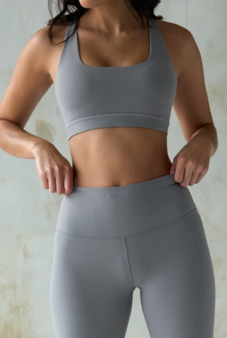 Contour High-Rise Legging 23" in Frost Gray