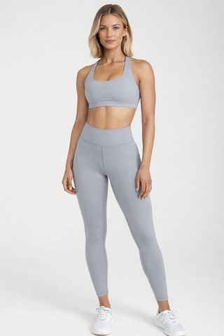 Contour Bliss Legging 23" High-Rise in Frost Gray
