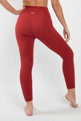 Bliss Legging 23" in Red Dahlia
