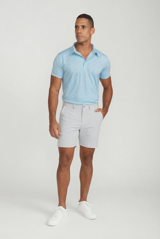 Match Play Performance Short - Harbor Mist
