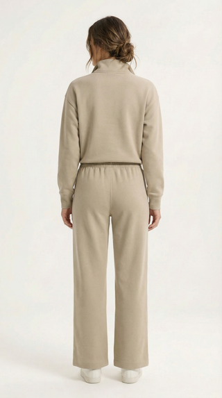 Marlow Wide-Leg Jogger - Glacier Gray