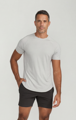 Men's Lux-Tech Shirt in Lunar Rock