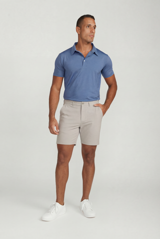 Match Play Performance Short - Pumice Stone