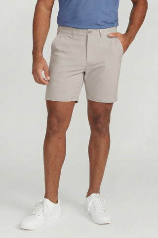 Match Play Performance Short - Pumice Stone